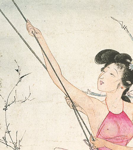 紫金-胡也佛的仕女画和最知名的金瓶梅秘戏图